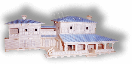 American Villa 3D Holzpuzzle ab 10,76 EUR